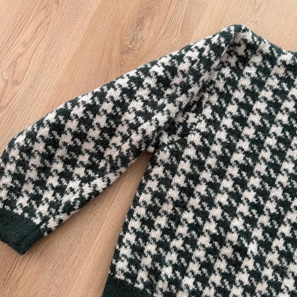 & Other Stories Houndstooth Crewneck Sweater - Picture 4 of 8